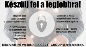 Kibervédelmi Webinar 2024 a GBL IT Group szervezésében